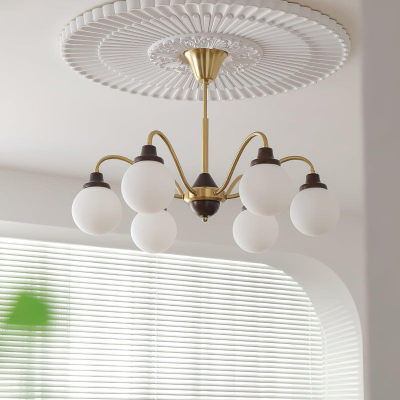 Solid Wood Magic Bean Chandelier-DWHOME