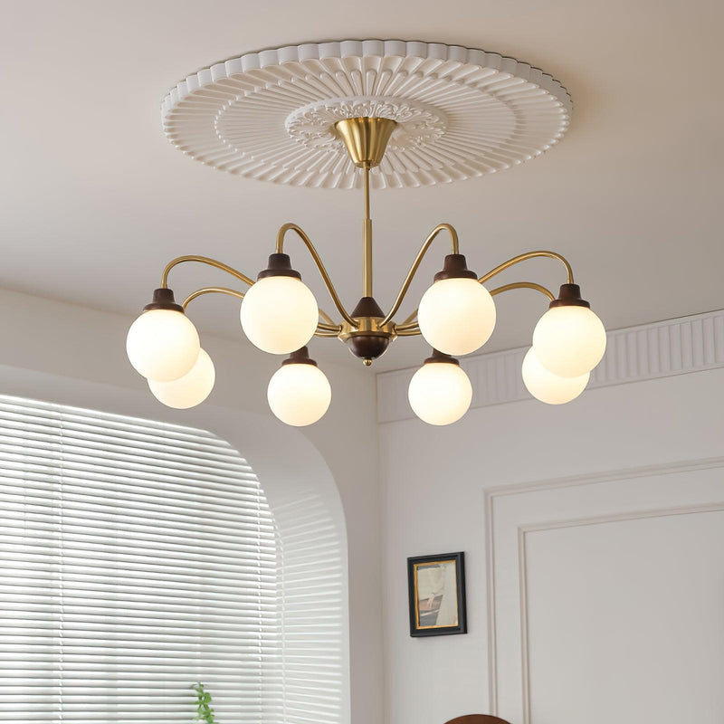 Solid Wood Magic Bean Chandelier-DWHOME