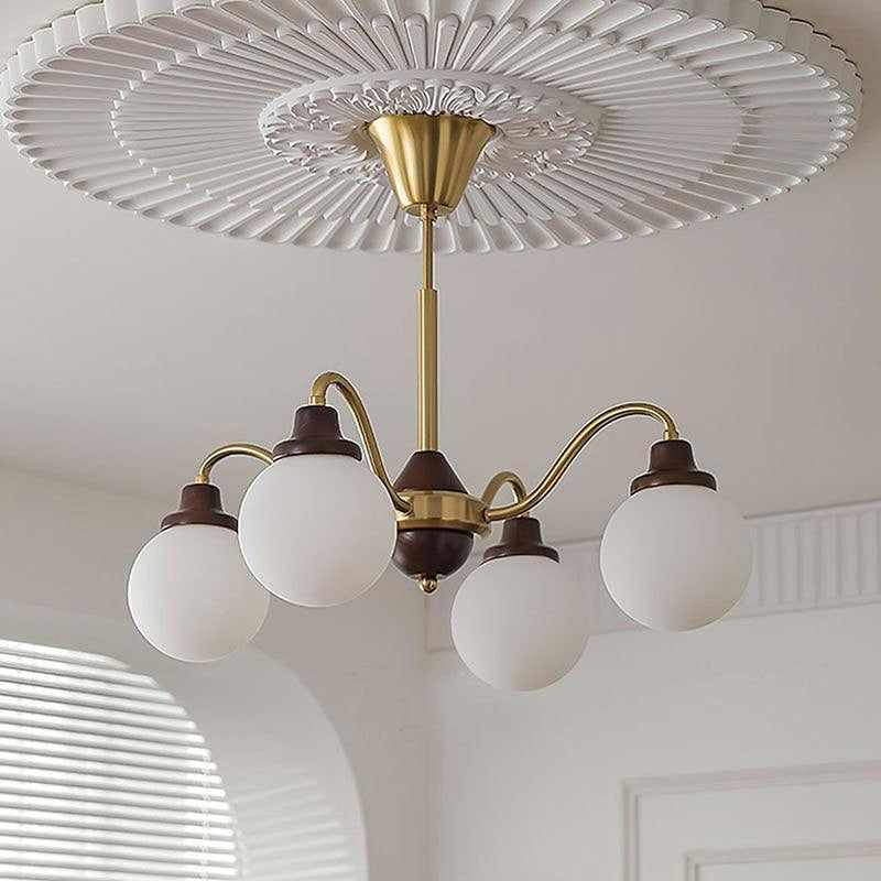 Solid Wood Magic Bean Chandelier-DWHOME