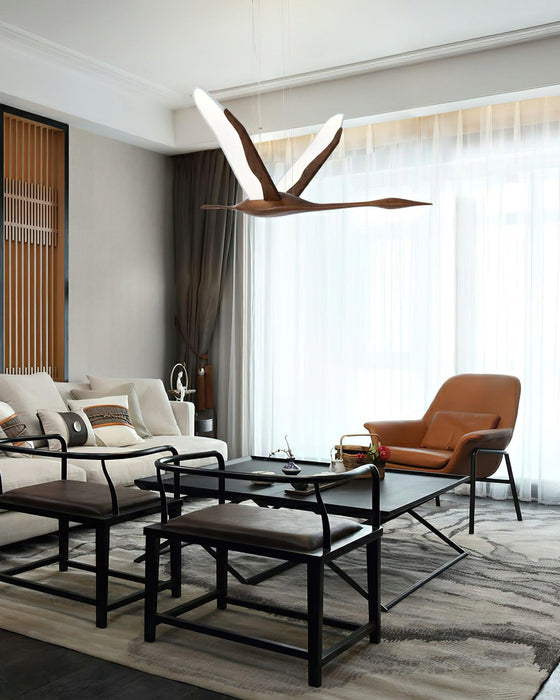 Solitude Crane Pendant Lamp-DWHOME
