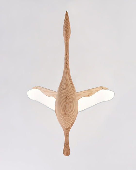 Solitude Crane Pendant Lamp.