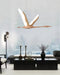 Solitude Crane Pendant Lamp.