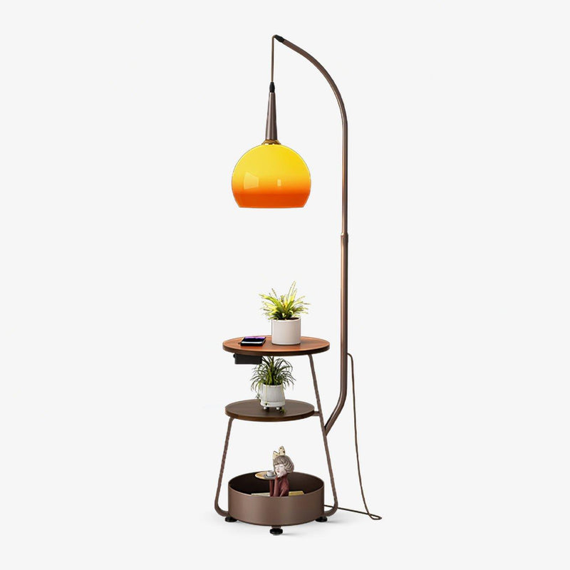 Solstice Arc Floor Lamp-DWHOME