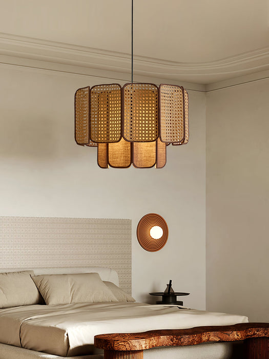 Soltera Woven Pendant Lamp-DWHOME