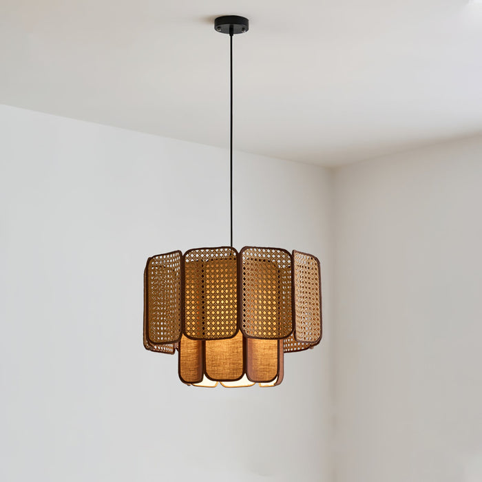 Soltera Woven Pendant Lamp-DWHOME