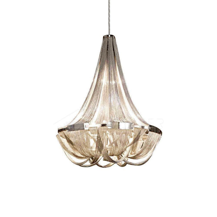 Tassel Aluminum Chain Chandelier.