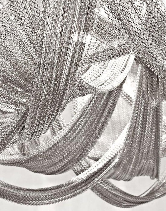 Tassel Aluminum Chain Ceiling Light-DWHOME