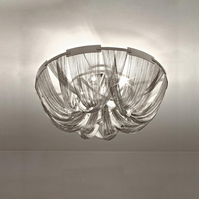 Tassel Aluminum Chain Ceiling Light-DWHOME