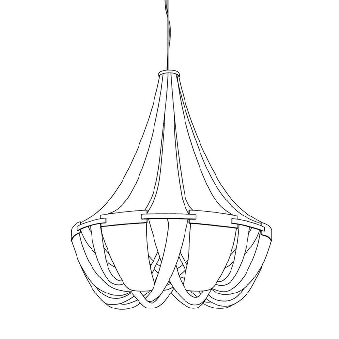 Tassel Aluminum Chain Chandelier - DWHOME