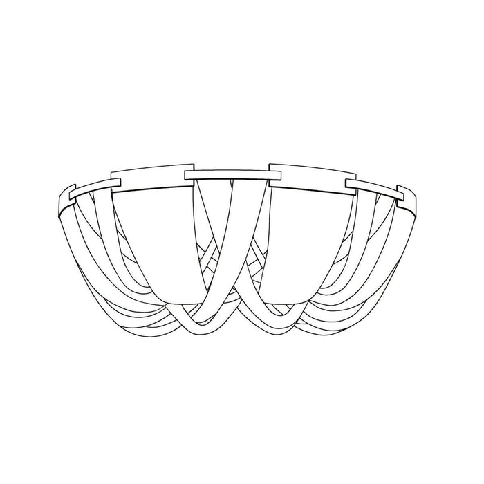 Tassel Aluminum Chain Ceiling Light-DWHOME