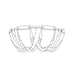 Tassel Aluminum Chain Ceiling Light-DWHOME
