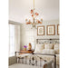 Southport Sage Rose Chandelier-DWHOME