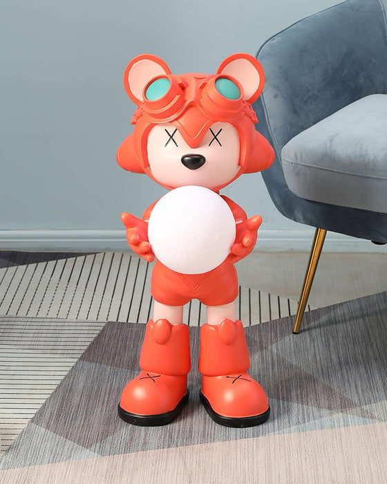 Space Bear Built-in Battery Floor Lamp.