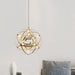 Gold Spark Ball Pendant Light-DWHOME