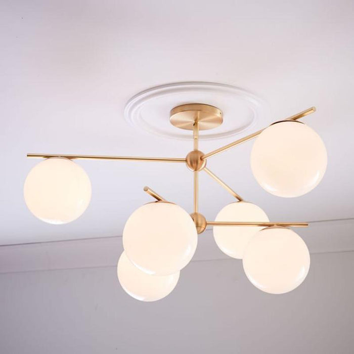 Sphere & Stem Chandelier - DWHOME