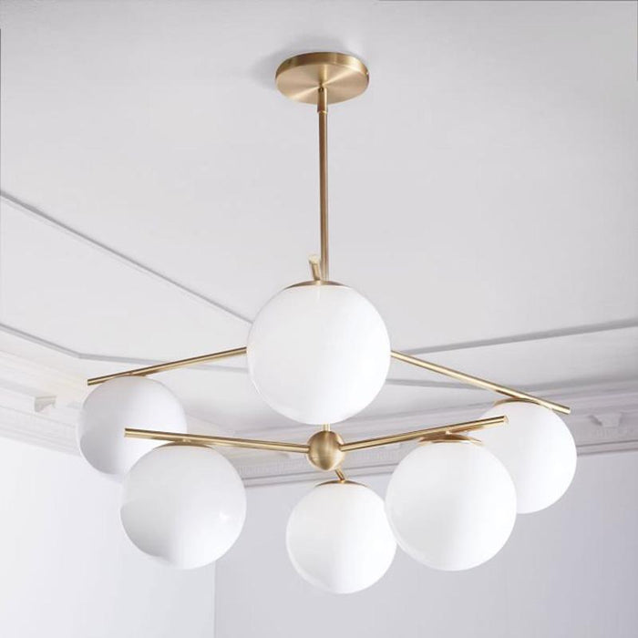 Sphere & Stem Chandelier - DWHOME