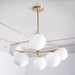 Sphere & Stem Chandelier.