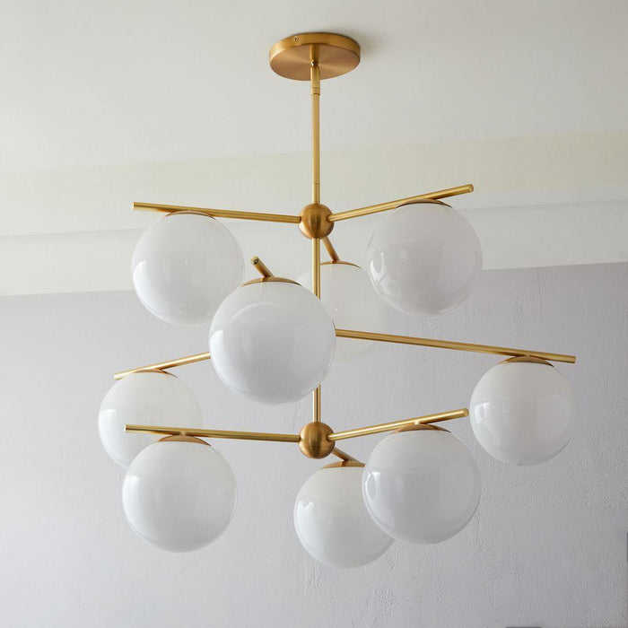 Sphere & Stem Chandelier - DWHOME