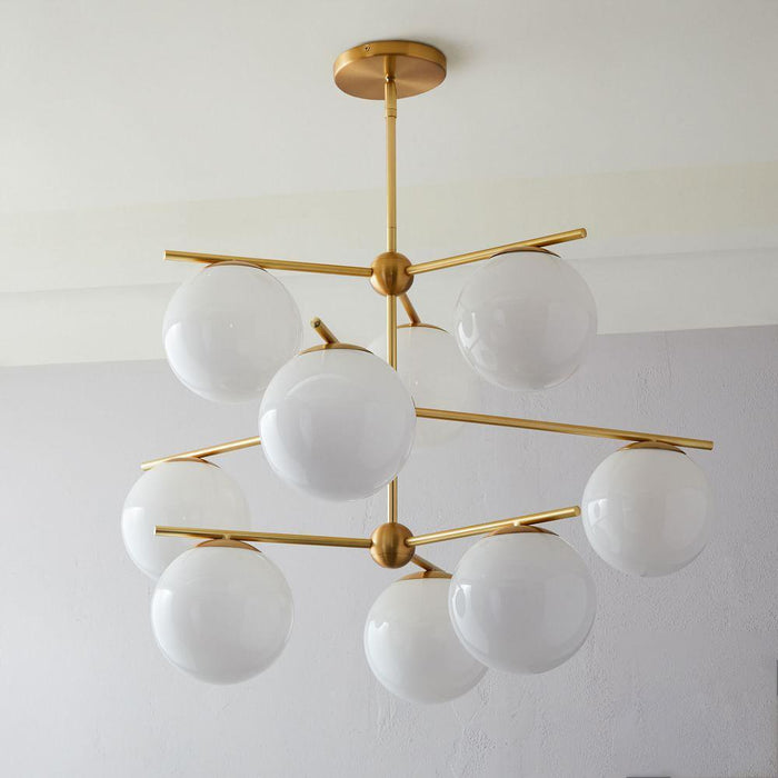 Sphere & Stem Chandelier - Vakkerlight