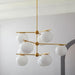 Sphere & Stem Chandelier - DWHOME