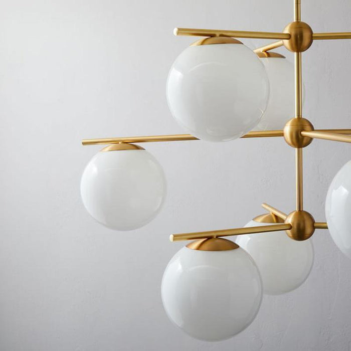 Sphere & Stem Chandelier - DWHOME