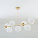 Sphere & Stem Chandelier - DWHOME