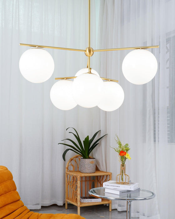 Sphere & Stem Chandelier - Vakkerlight