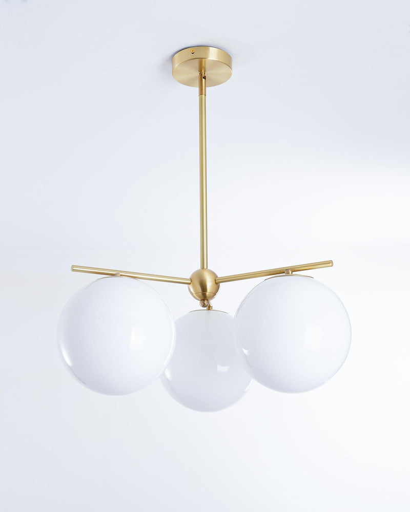 Sphere & Stem Chandelier-DWHOME