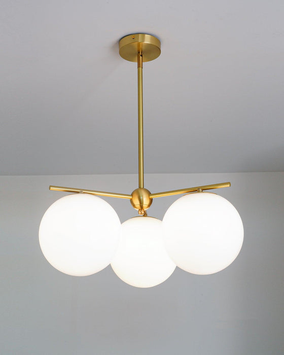 Sphere & Stem Chandelier - DWHOME