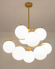 Sphere & Stem Chandelier-DWHOME
