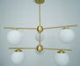 Sphere & Stem Chandelier - Vakkerlight