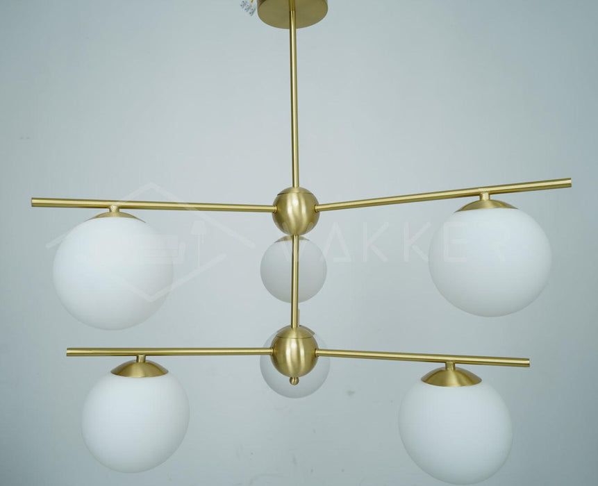 Sphere & Stem Chandelier - Vakkerlight