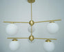 Sphere & Stem Chandelier - Vakkerlight