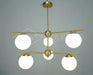 Sphere & Stem Chandelier - Vakkerlight