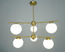 Sphere & Stem Chandelier - DWHOME