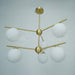 Sphere & Stem Chandelier - DWHOME