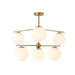 Sphere & Stem Chandelier - DWHOME