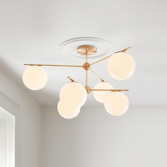 Sphere & Stem Chandelier - DWHOME