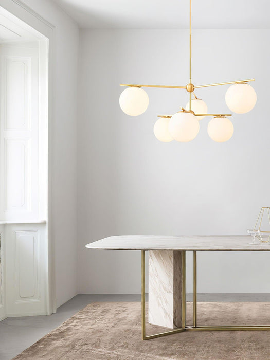 Sphere & Stem Chandelier - DWHOME