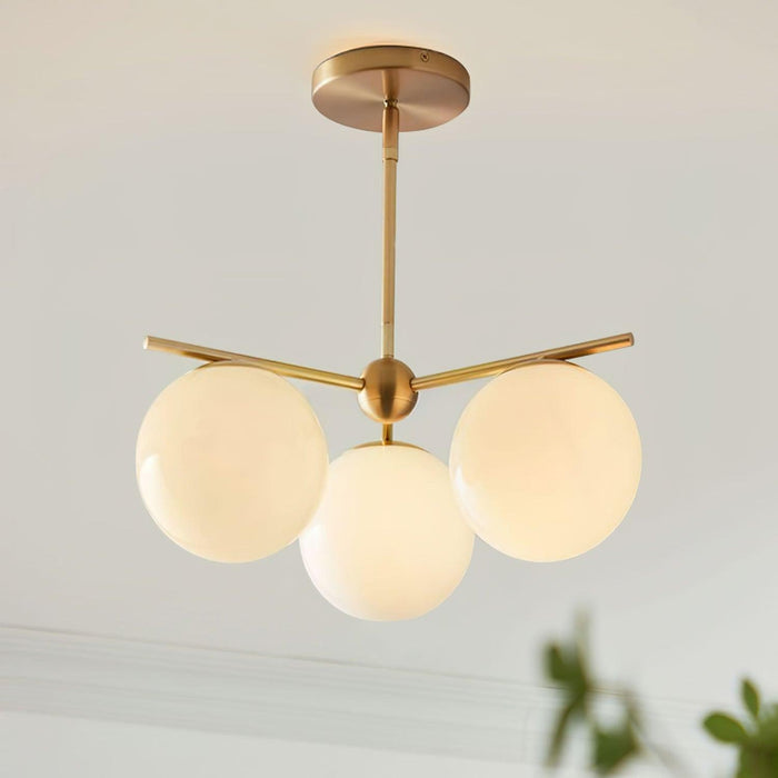 Sphere & Stem Chandelier - DWHOME