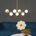 Sphere & Stem Chandelier - DWHOME