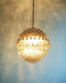 Spherical Murano Poliedri Smoked Glass Chandelier-DWHOME