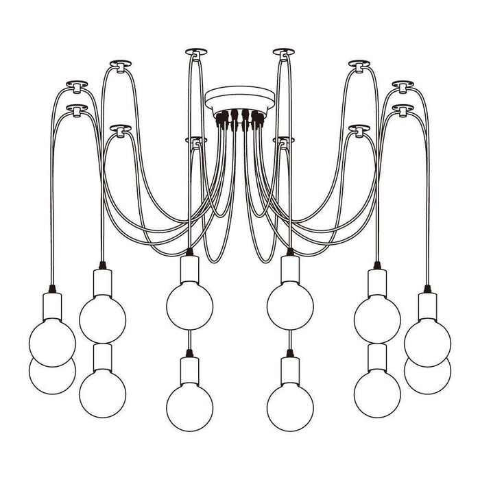 Spider Ceiling Chandelier - DWHOME