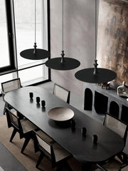 Spindle Disc Pendant Lamp-DWHOME