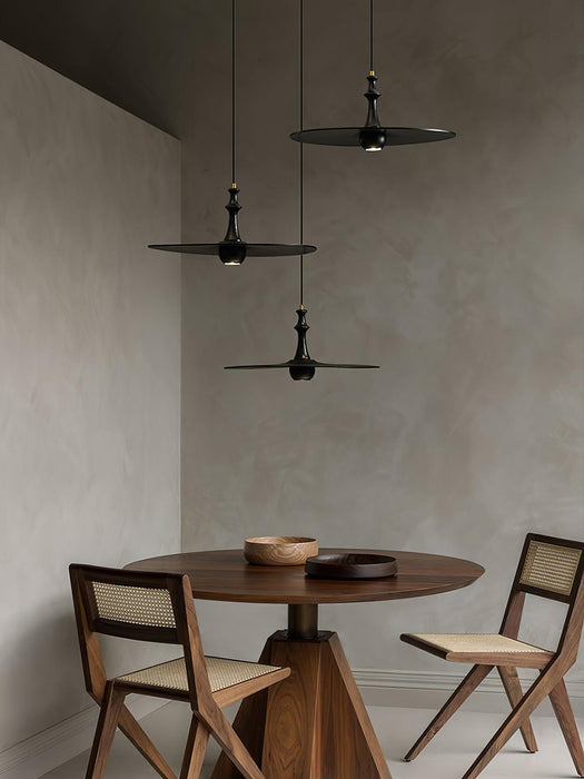 Spindle Disc Pendant Lamp-DWHOME