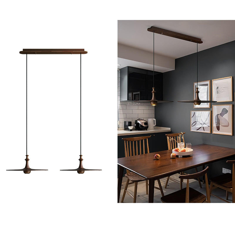 Spindle Disc Pendant Lamp-DWHOME
