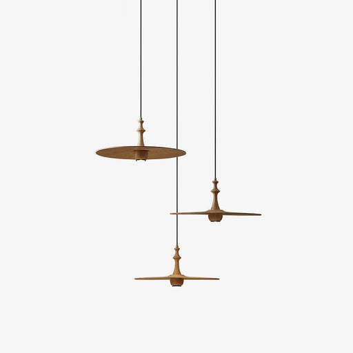 Spindle Disc Pendant Lamp.