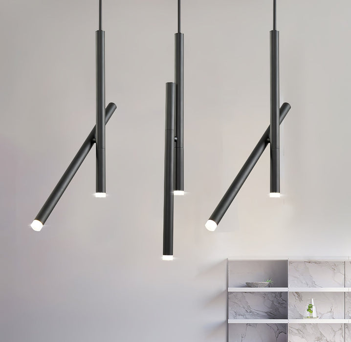 Spinner Linear Pendant Lamp.