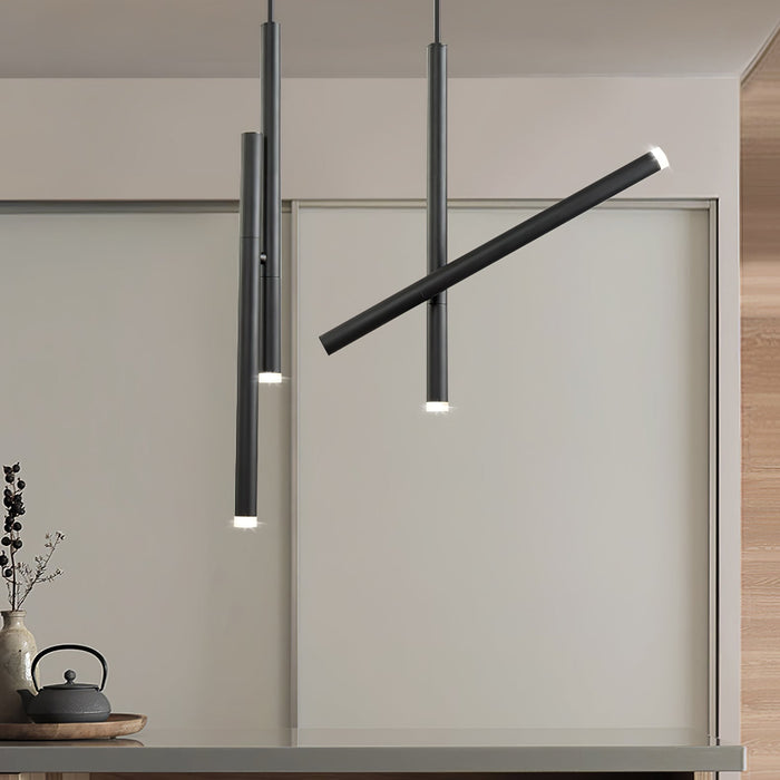 Spinner Linear Pendant Lamp.