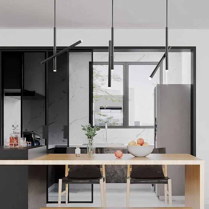 Spinner Linear Pendant Lamp.